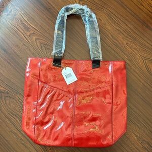 Ellington patent leather purse